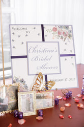 Lavender Garden Welcome Sign Rental